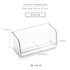 BINO | Stackable Plastic Storage Bins, Medium - 12 Pack