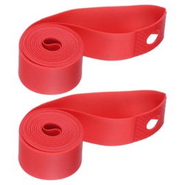 HARFINGTON 2pcs Bicycle Rim Strip 26" x 20mm PVC Bike Tire Liner Bicycle Wheel Rim Tape Inner Tube Tape Anti-Scratched Guard Cushion Pad Protector for Road MTB Mountain Bike