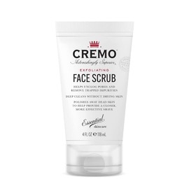 CREMO - Exfoliating Face Scrub For Men | With Natural Walnut Shells | 118ml