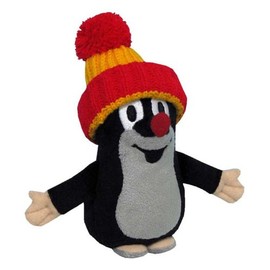 THE LITTLE MOLE: Mole plush 5 red cap