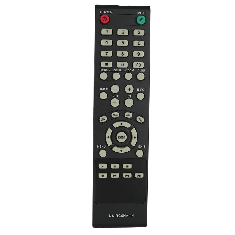 Replacement Remote Control Compatible for Insignia TV NS-24E40SNA14 NS-32D20SNA14 24"