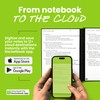Rocketbook Core Reusable Smart Notebook, Lined Pages For School, Work