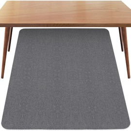 Sycoodeal Office Chair Mat for Hardwood Floor,Computer Gaming Chair Mat,Office Chair Mat for Tile Floor,Large Floor Protector Rug,Anti-Slip,Easy to Clean,Grey(48"x36")