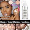 5PCS TLM Colour Changing Foundation Makeup Set Matte Liquid Full