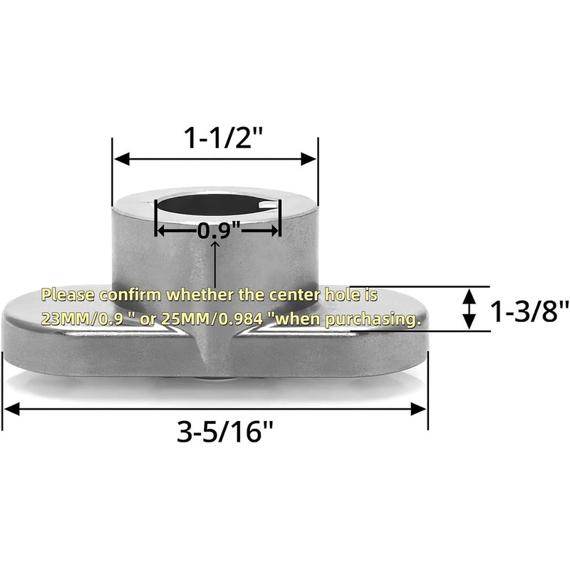 748-0376E Lawn Mower Blade Adapter Kit Replaces MTD 748-0376 748-0376A