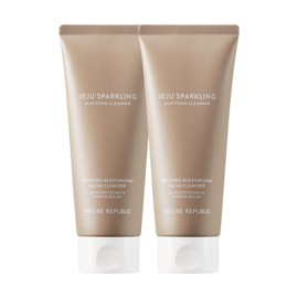 Nature Republic Pore ​​impurities Nature Republic Jeju Carbonated Mud Foam Cleansing 150ml, 2 pieces / 모공 노폐물 네이처리퍼블릭 제주 탄산 머드 폼클렌징 150ml, 2개