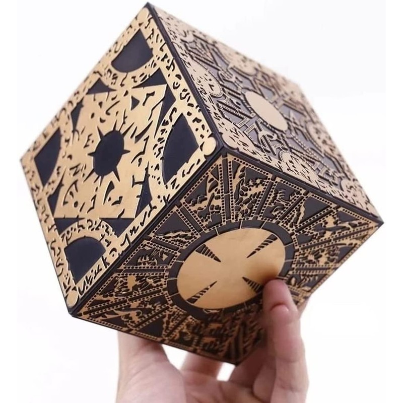 SUIZU Detachable Hellraiser Puzzle Box, Functional Deformation Lock Box with