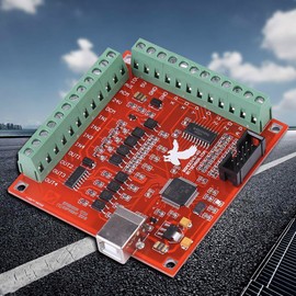 CNC MACH3 USB 4 Axis Motion Control Card, Interface Breakout Board for Stepper Motor Driver