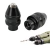 Pack of 2 Drill Chuck Adapters Compatible with Dremel Tools,