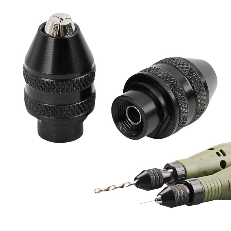 Pack of 2 Drill Chuck Adapters Compatible with Dremel Tools,