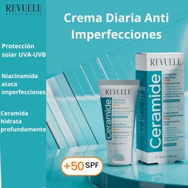 Revuele Ceramide Antiblemish Crema Diaria Anti-imperfecciones con Proteccion Solar Spf50 50Mililitros