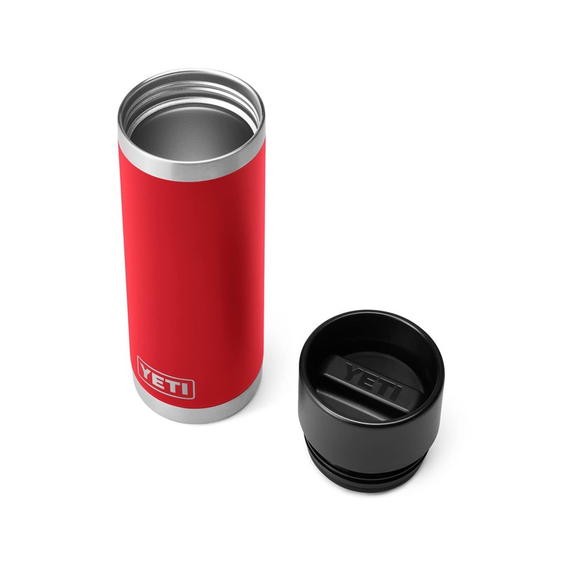 YETI Rambler 18 oz Bottle, Stainless Steel, Vacuum Insulated, with