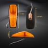 EVERESTHD 5 PCS LED Top Cab Light Roof Running Marker