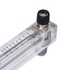 Liquid Flowmeter Panel Type Acrylic Transparent Adjustable Fluid Flow Meter