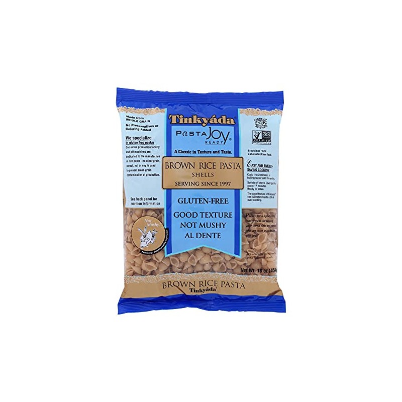 Tinkyada Brown Rice Shells Pasta, 16 Ounce - 12 per