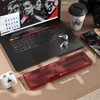 Acrylic Gaming Keyboard Wrist Rest Pad,CNC Process Clear Wrist Rest