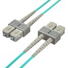 10Gtek OM3 Multimode Duplex SC/SC 10Gb/Gigabit Fiber Optic Cable 50/125μm