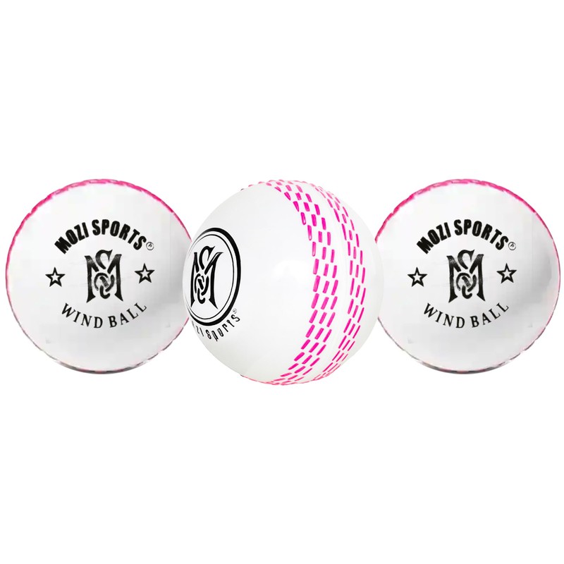 Mozi Sports Wind Cricket Balls - Indoor & Outdoor Soft