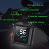 visualización Heads Up, P10 universal HUD Head Up Display OBD2