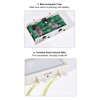 ESD Wrist Strap Tester Double Station Antistatic Wristband Online Monitor