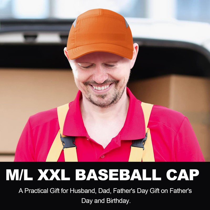 CHUANGLI Oversize XXL Quick Dry Trucker Hat, Large Baseball Cap