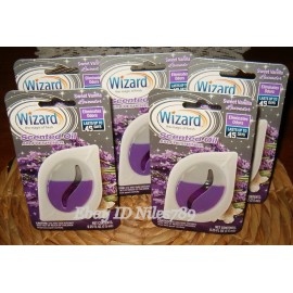 Wizard 5 Pack Wizard Small Space Vanilla & Lavender Scented Oil Air Fresheners