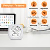6 Pack - OPPERD Hygrometer Indoor Thermometer - Mini Digital