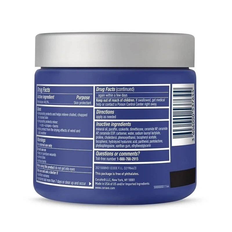 CeraVe Healing Ointment for Face & Body, Protects and Soothes