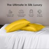 Cobnom Mulberry Silk Pillowcase Set, 2 PCS, 600 Thread Count,