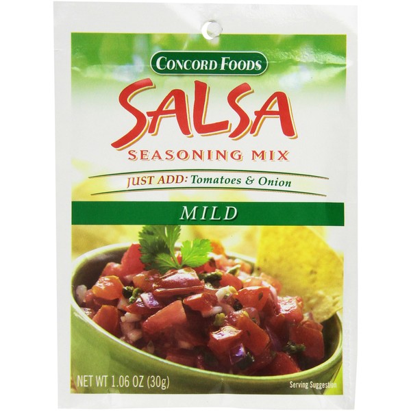 Concord Salsa Mix Mild - 3 of 1.06 oz pouches