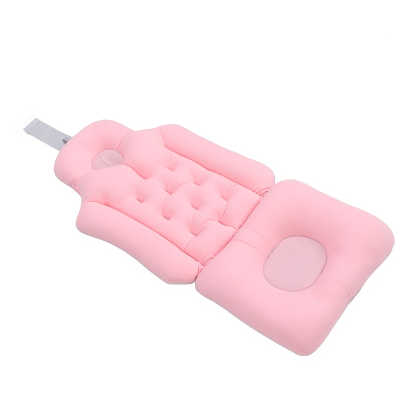 Bathtub Cushion Soft Breathable Folding Headrest Back Support Bath Pillow