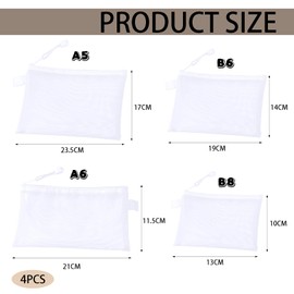 4Stück Kosmetiktasche Klein,Taschenorganizer Klein Kosmetiktasche für Handtasche,Multifunktional Schminktasche klein,Modisch Make up Bag,Geeignet für Männer Frauen im Freien Reisen Verwenden (Weiß)