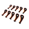 10 Pcs Golf Iron Head Cover Set with Zipper Golf