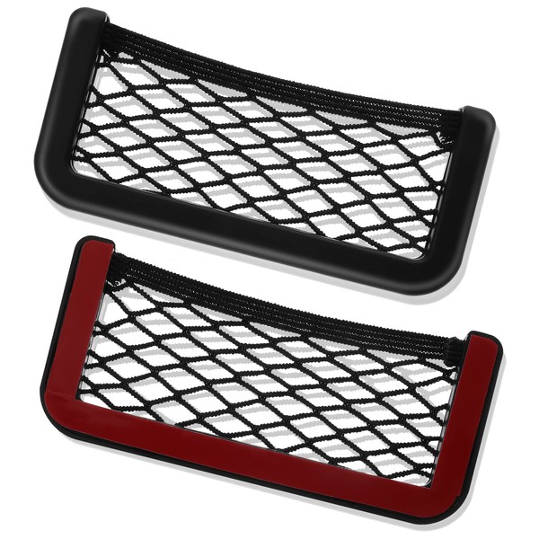 Frienda Frienda 2 Pcs ABS Plastic Frame Car Storage Net
