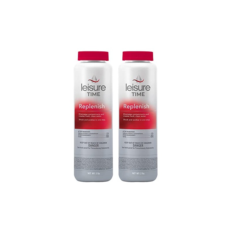 Leisure Time 45310-02 Spa Replenish Shock Oxidizer for Spas and