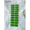AutyaMee Semi Cured Gel Nail Strips (Green)-20 PCS Gel Nail