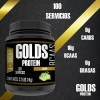 Aminoácidos Bcaas Suplementó Golds Protein 1kg Polvo 100serv