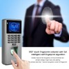 DC 12V 2.8in TFT HD Display Fingerprint Password Card Door