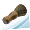 Baluue 1pc Wooden Handle Hair Cleaning Brush Soft Bristle for