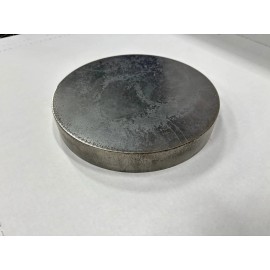 1-3/8" Steel Plate Round Circle Disc 5" Diameter A36 Steel (1.375")