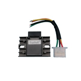 Tuzliufi Voltage Regulator Rectifier Compatible with Honda GX160 GX200 GX240 GX270 GX340 GX390 GX620 GX670 GXV270 GXV340 GXV390 GD320 GD321 GD410 GD411 HF1211 HF2113 HF2213 EVD4010 31600-ZE2-861 5 Pin Z199