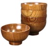 Wooden Bowl, Metropolitan Soup Bowl, Set of 5 Guests