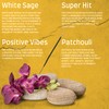 SAMASIA Satya Mix 12 incense set 2 - Positive Vibes,