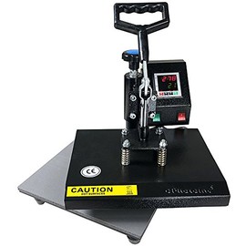 ePhotoInc New Digital 9" x 12" Swing Away Digital Heat Press Machine Transfer Sublimation T-Shirt Press EPH10BU