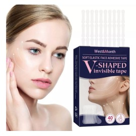 Universo en Linea 40 Parches V Cuidado Facial Invisibles Arrugas Papada Piel