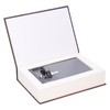 Safe Box Simulation Book Saving Box with Key for Cash