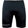 Givova Skin Shorts Men's Running Tights, Men's, Skin, Black, L