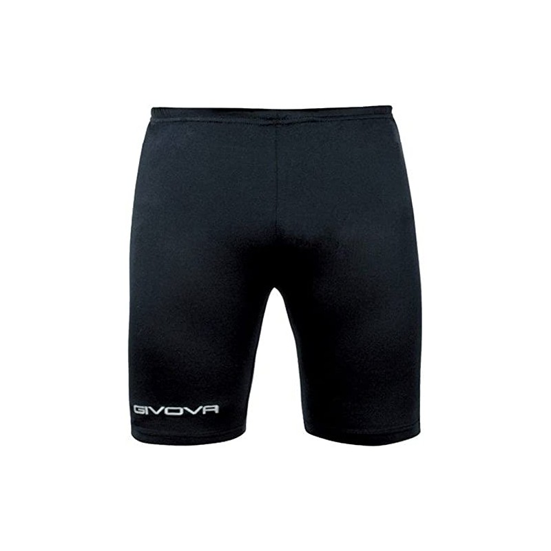 Givova Skin Shorts Men's Running Tights, Men's, Skin, Black, L
