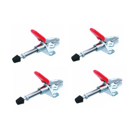 Felimoa Toggle Clamp, Manual Clamp, Woodworking, Pull, Holding Force: Approx. 99.3 lbs (45 kg), Set of 4