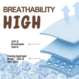 4pcs Cooling Scarf for Pets,Summer Cooling Scarves Keep Cats and Dogs Cool, Reused,Rrecycled,Suitable for Dogs (4pcs-Blue Stripe)